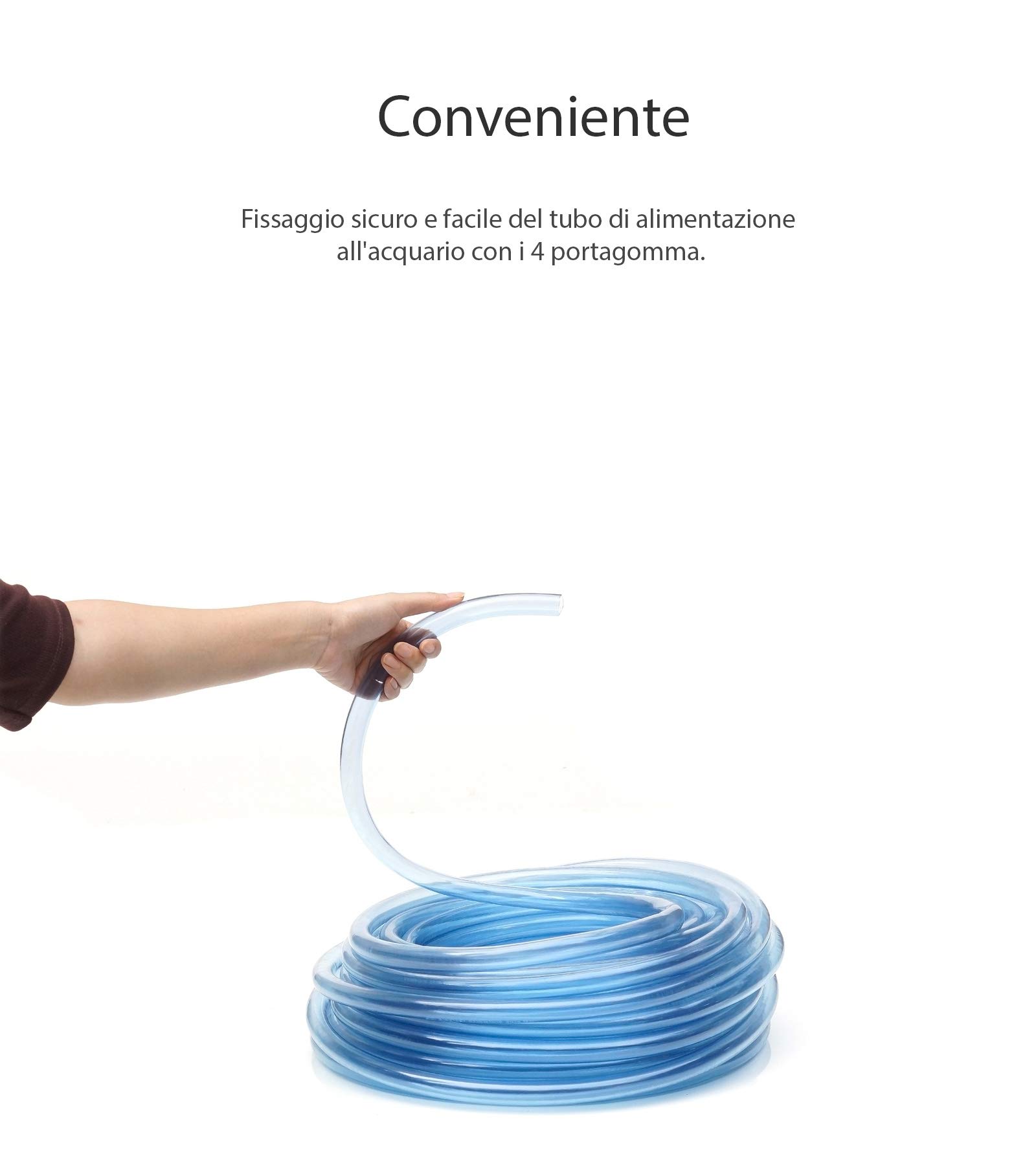 Q-Grow Easy Pompa Potente per Cambiare l’Acqua dell’Acquario