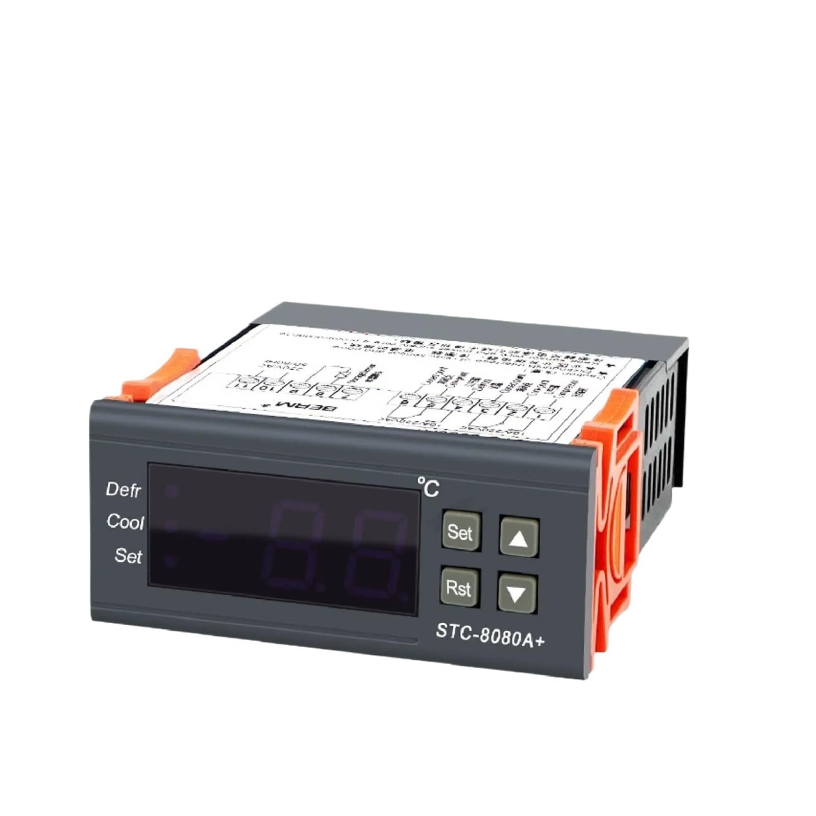 Termostato digital for controlador de temperatura de refrigeración, apto for congeladores, cámaras frigoríficas y refrigeradores.
