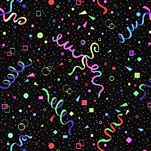 Alfombra Joy Carpets Fluorescent Celebration 4' x 6' miniatura 4
