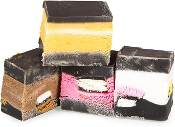 Liquorice Allsorts Fudge   Gift Jar   500g   Original Liquorice Allsorts Fudge - Retro Sweets Victorian Gift Jar by Candy Hive - Timeless Treats, Authentic Flavour