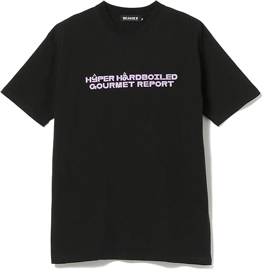 Amazon ビームス Beams 半袖プリントtシャツ Hyper Hardboiled Gourmet Report Beams T Logo Tシャツ メンズ Tシャツ カットソー 通販