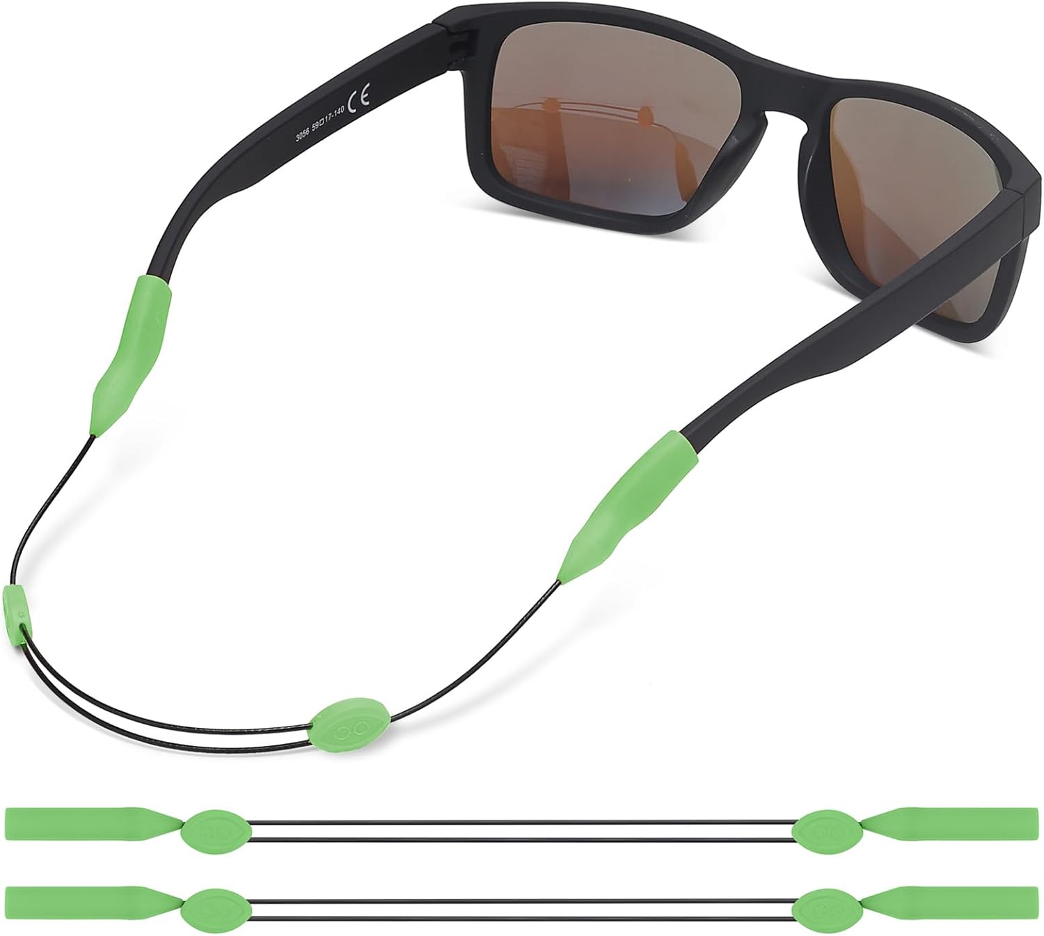 Buyisgle No Tail Adjustable Eye Glasses Holder Cable Strap Sunglasses