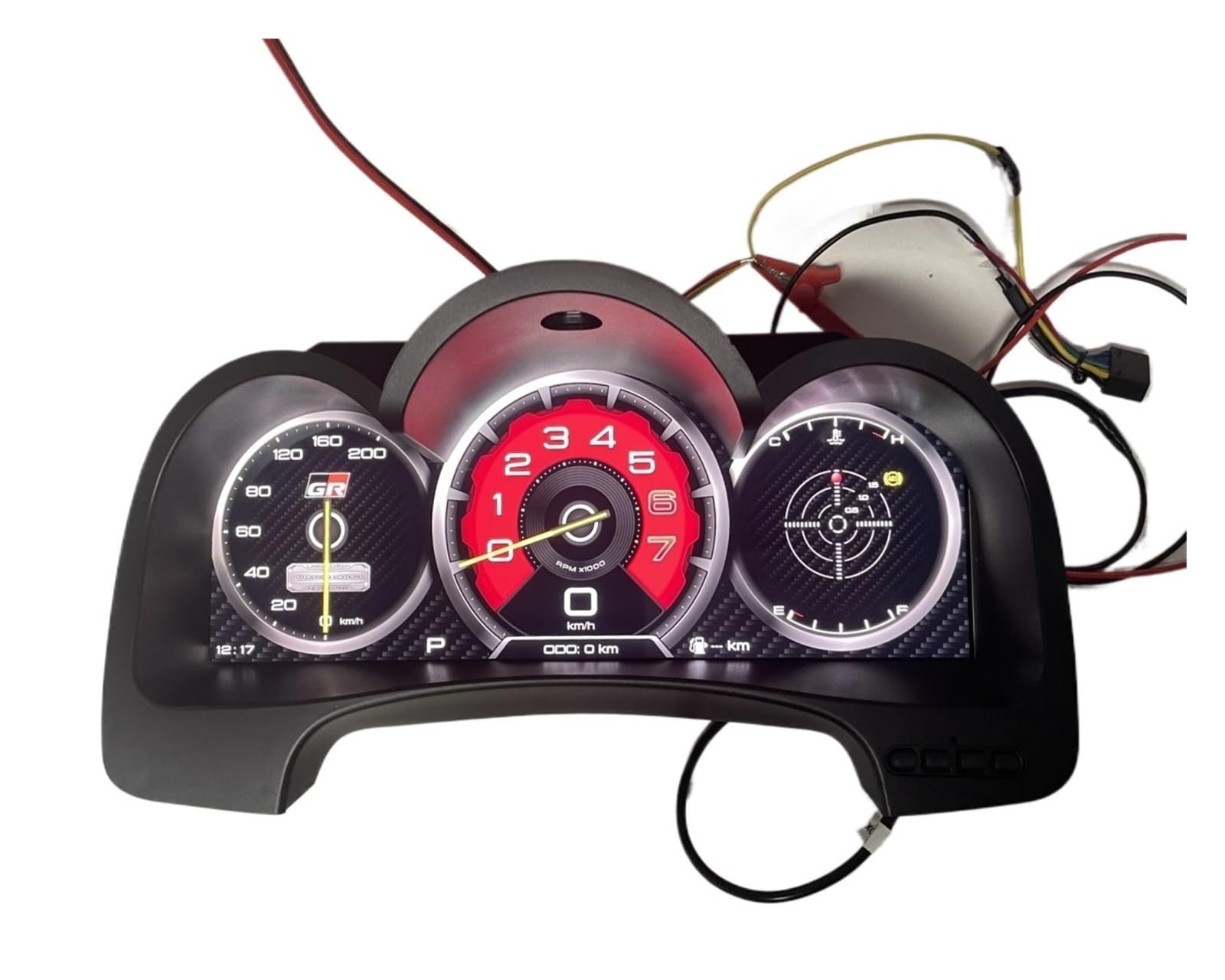 Instrumento de cabina virtual Hilux 2005-2015 soluciona fallos LCD 7