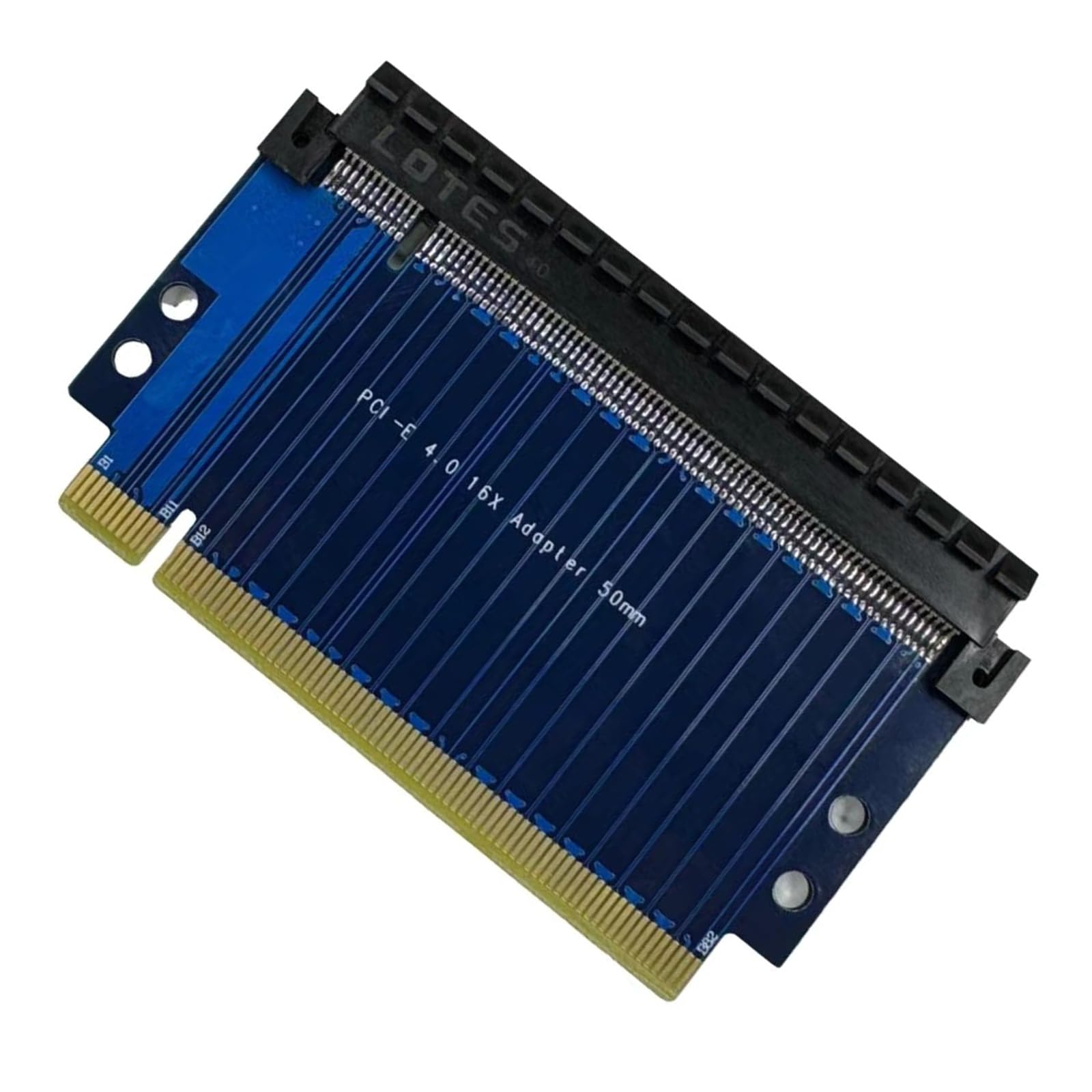 Riser PCIE4.0 16X Gen4 16GT/s adaptateur PCIE164 hauteur réglable