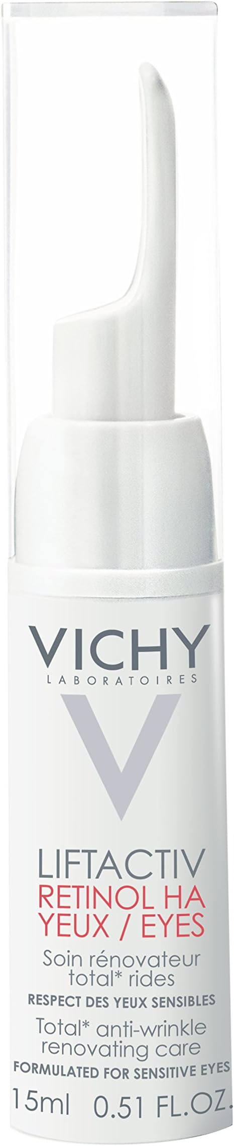 Vichy LiftActiv Retinol HA Eyes Anti-Aging Retinol Eye Cream with Hyaluronic Acid, 0.5 Fl Oz