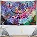 India Mandala Tapestry Wall Hanging Boho Decor Wall Cloth Arazzi Psichedelico Hippie Night Moon Tapestry Mandala Wall Carpet T22 200x180cm