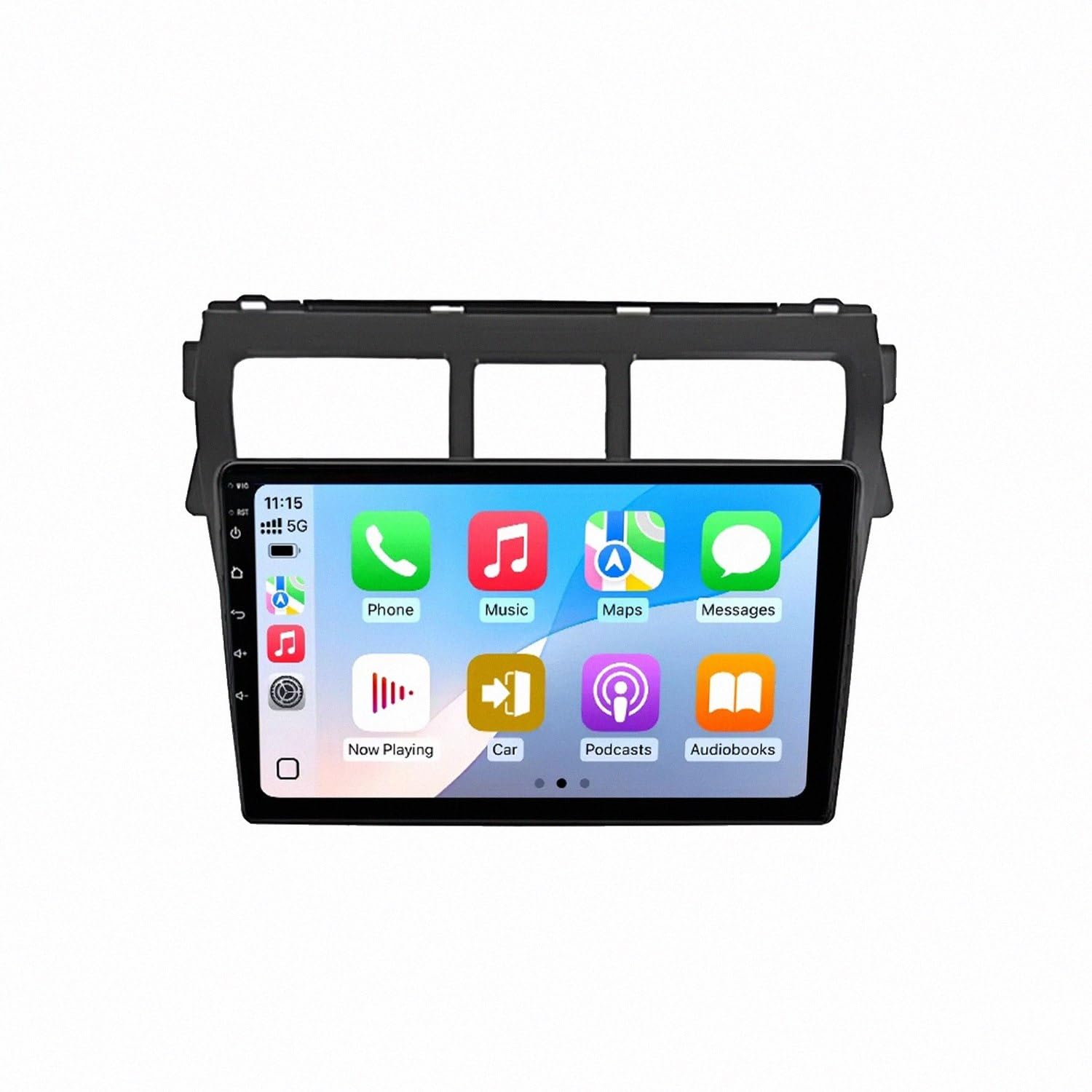 Pantalla de coche para Toyota Yaris 2007-2012 con Bluetooth y Mirror Link 8