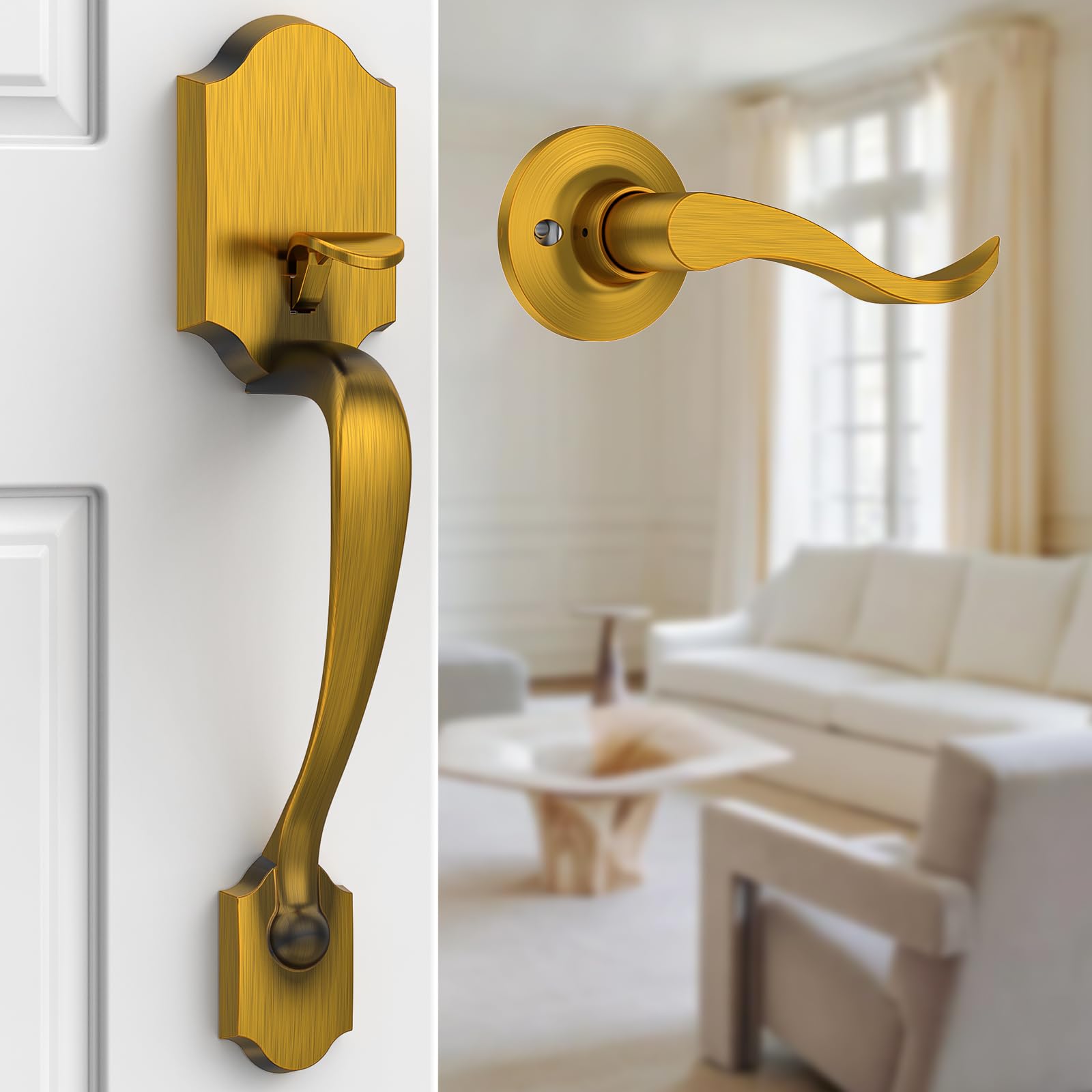 Brightify Antique Brass Handle