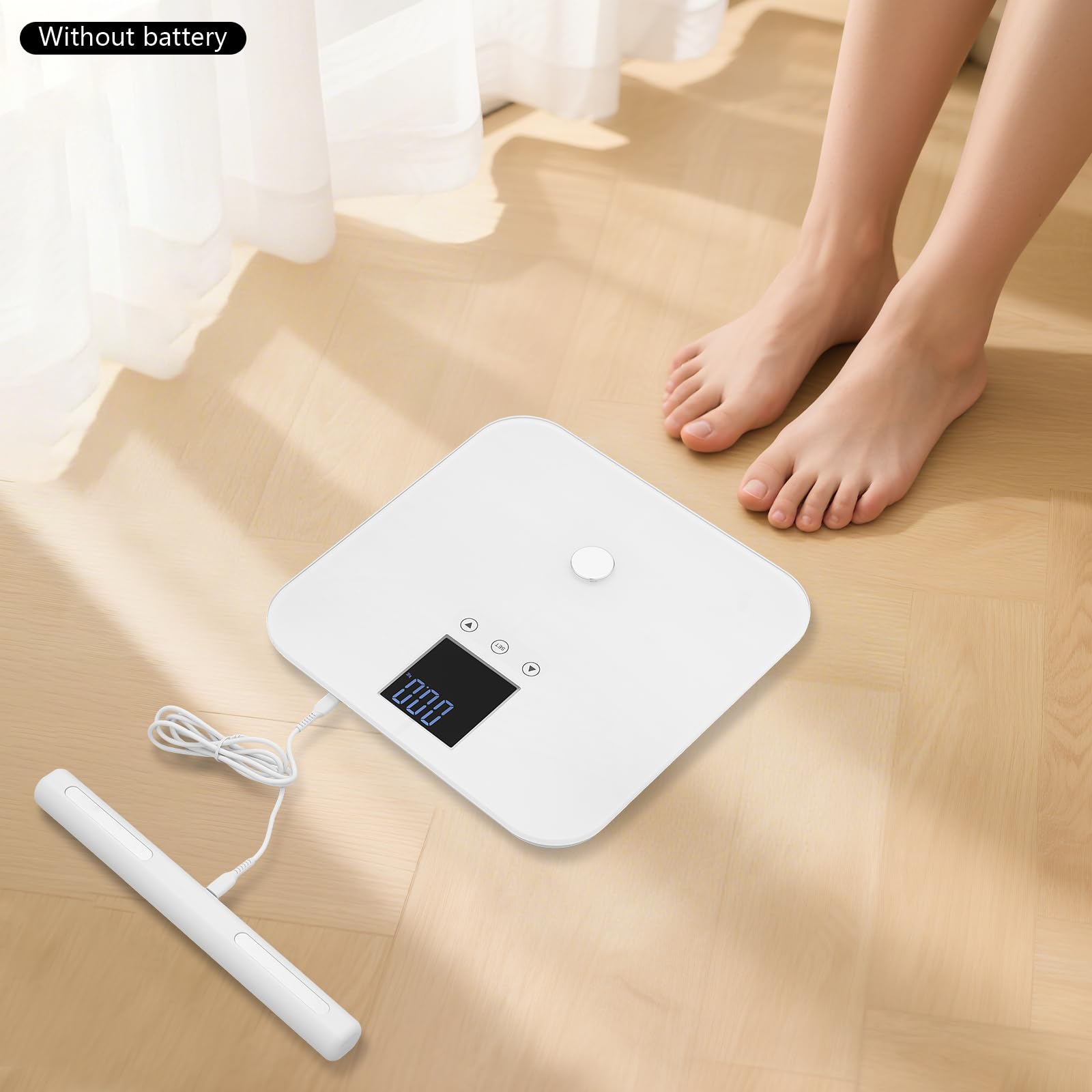 Balance Impedancia Balanza Conectada Báscula Pesa Persona Análisis Corporal 8 Electrodos IMC Grasa Muscular Agua 28 Datos Bluetooth App Seguimiento Cuerpo Casa Baño Fitness Deporte