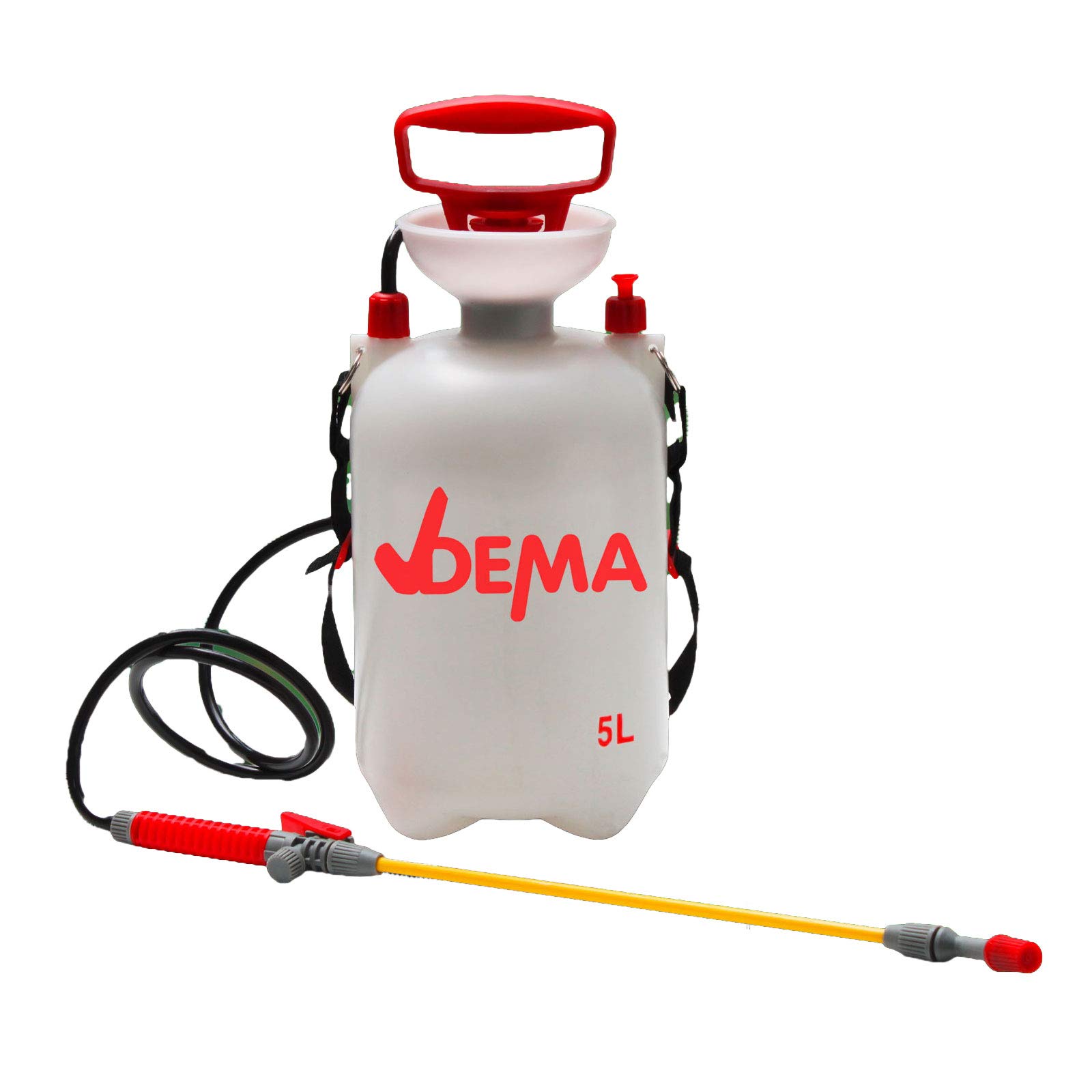 DEMA Gartenspritze 5L, 135 cm Schlauch