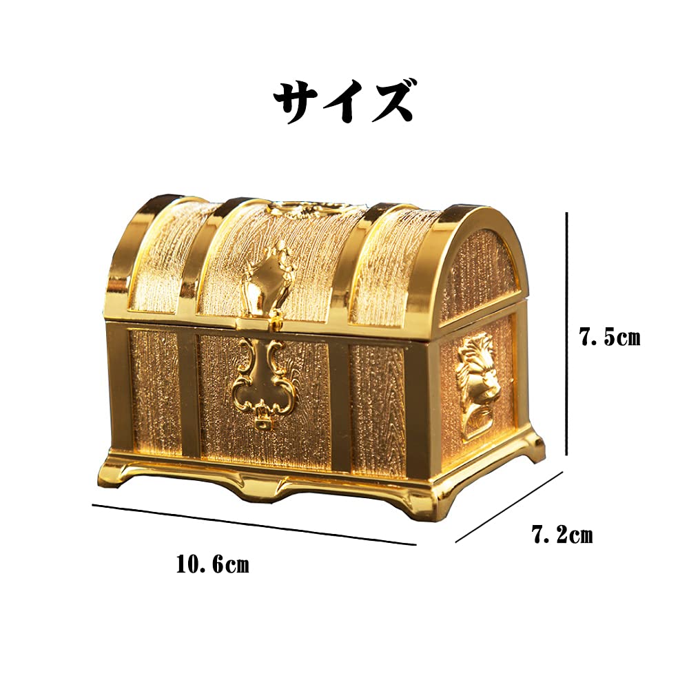 Amazon.co.jp: 宝箱 ジュエリー箱 ジュエリーボックス 装飾