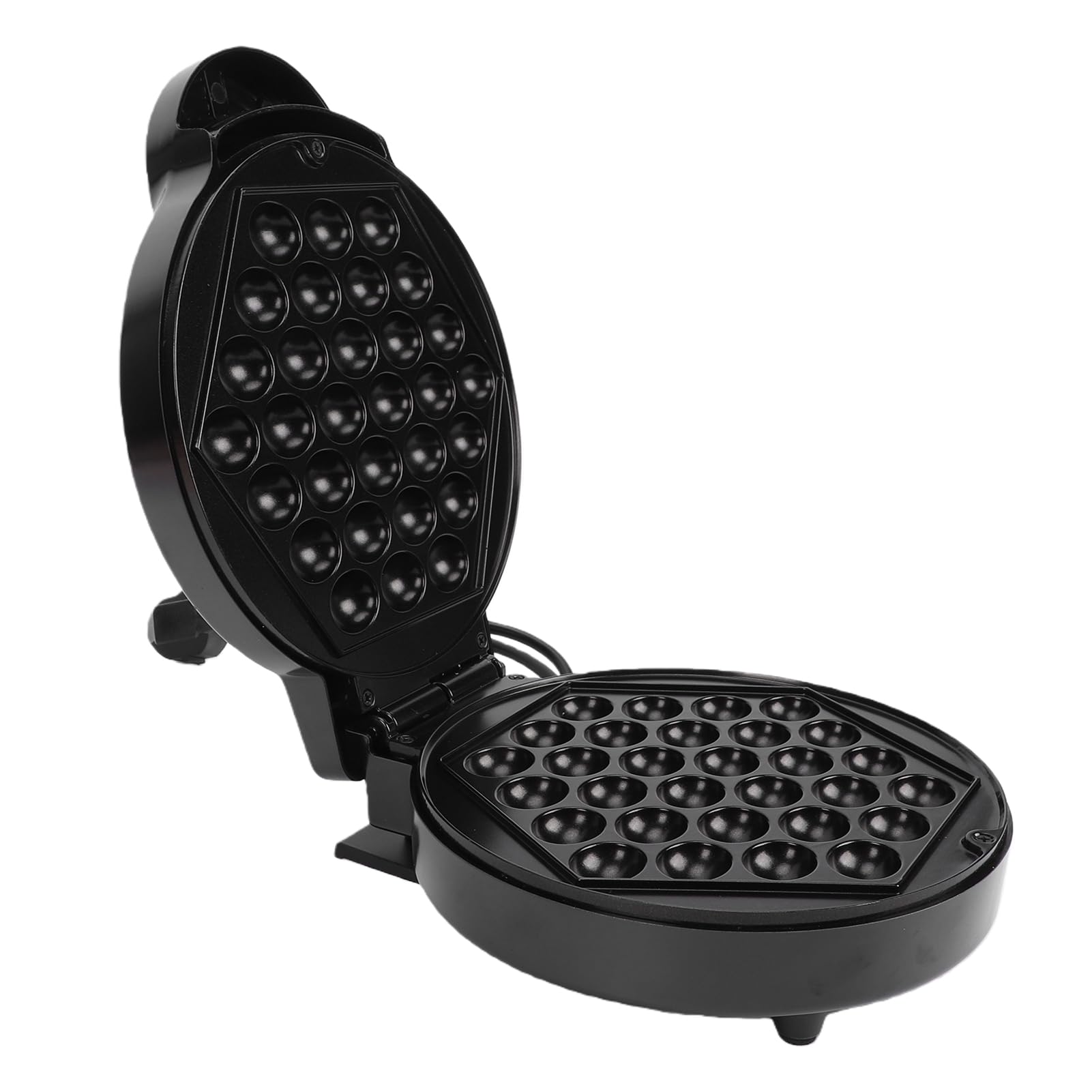 Bewinner Macchina per Waffle a 30 Fori, Macchina per Waffle Antiaderente a per Coni Gelato, Facile da Pulire, Piastra Elettrica per da 1000 W con Indicatore Luminoso di Pronto, Senza BPA, Presa EU