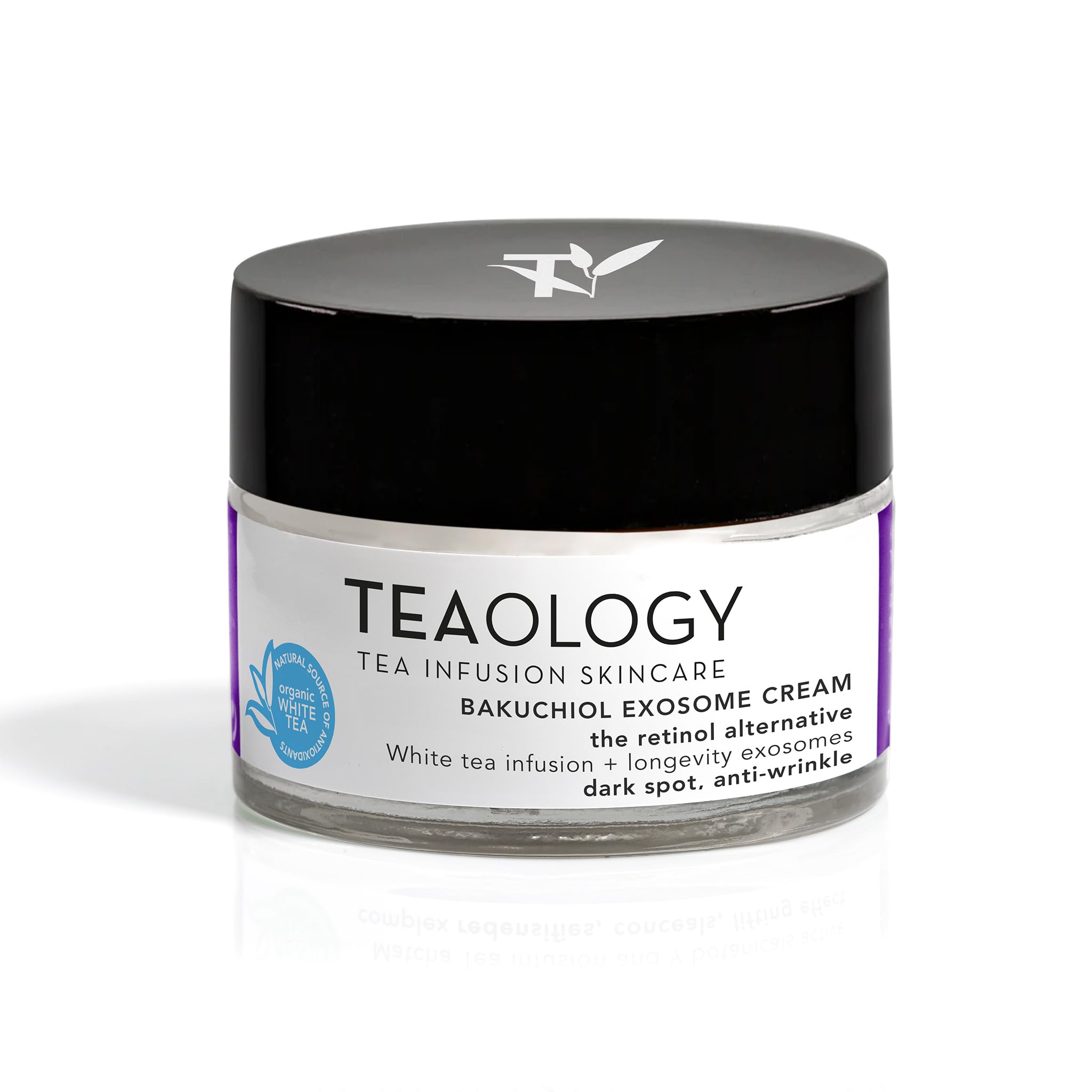 Teaology Bakuchiol Exosome Cream I per la cura della pelle I contro le macchie di pigmento, anti invecchiamento