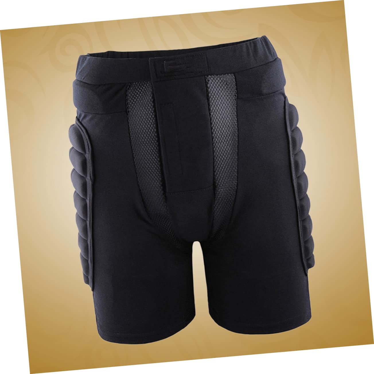 OHPHCALL Tailbone Pad Skiing Pants Durable Snowboard Protective Gear Elastic Waist l for Skiing Skating Hockey