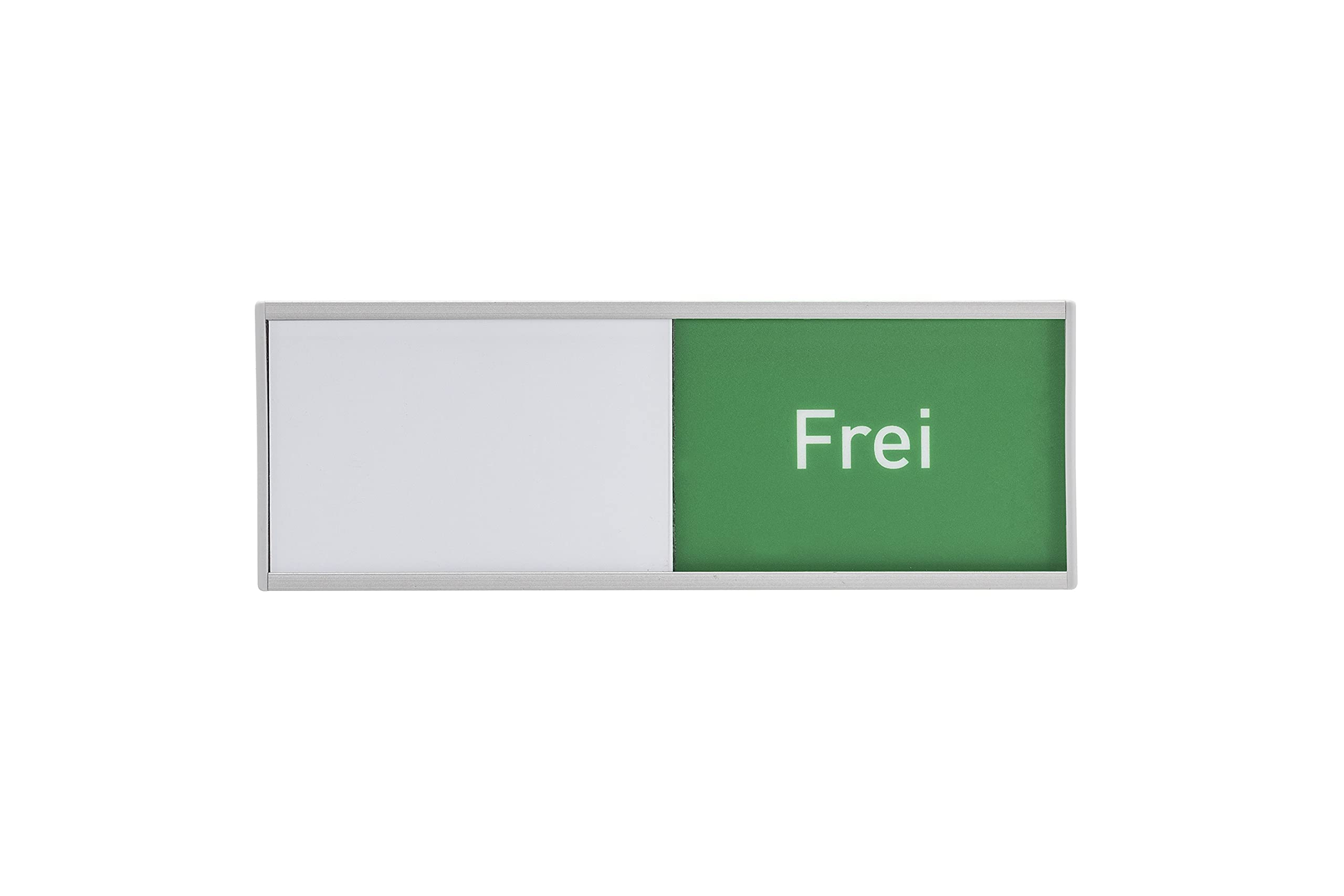 3x Rom Frei-/Belegt Anzeige 54x151mm Set | Büro Frei- Besetzt Schild | für Türschild Büroschild | 3er Sparpack