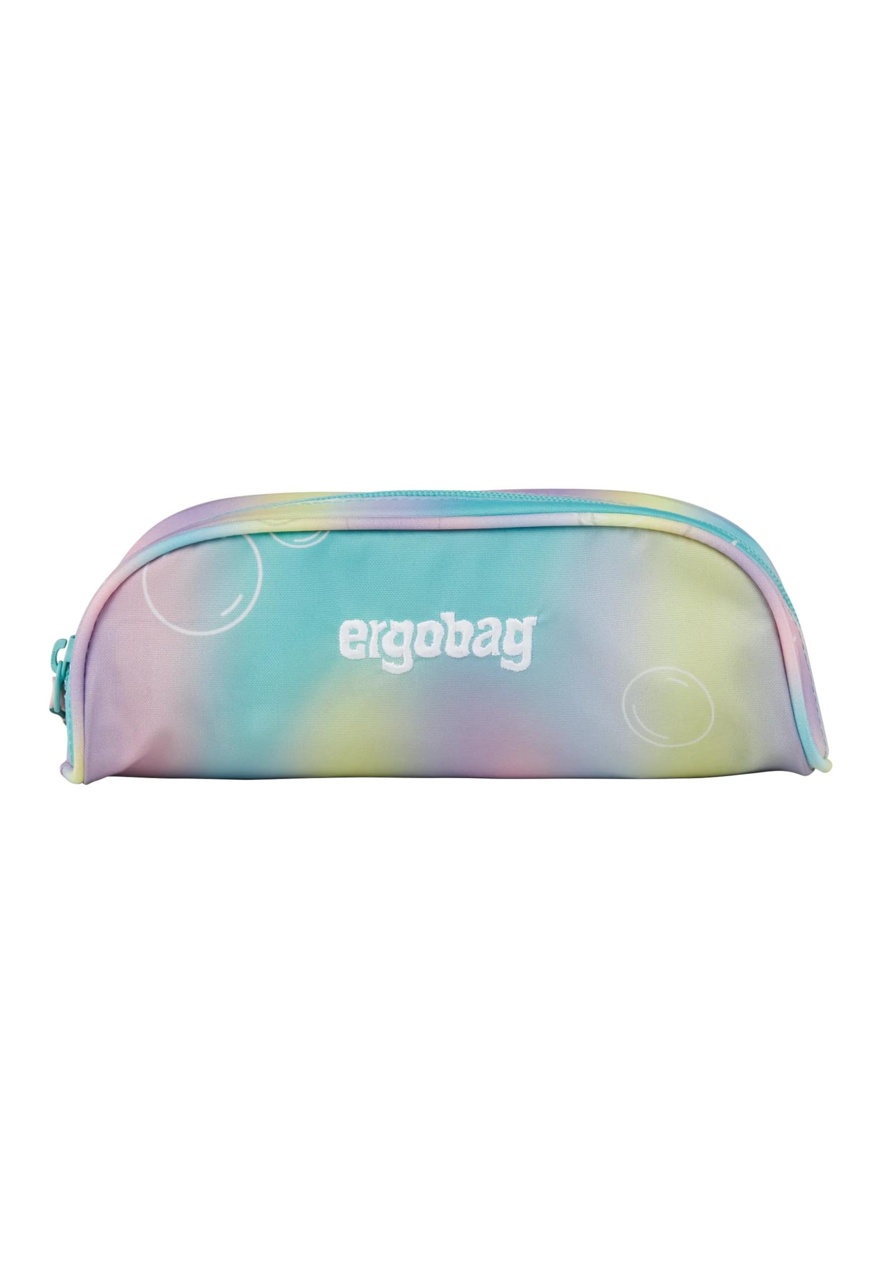 ergobag flex Set zaino per la scuola ergonomico, leggero, 23 litri, per bambine e bambini Magic BubbleBear - Mint