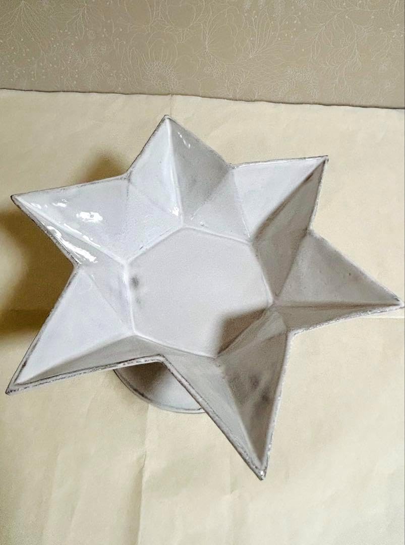 アスティエドヴィラット　エトワール　コンポート皿　台皿　アスティエ　星　星型 アスティエドヴィラット エトワール コンポート皿 台皿