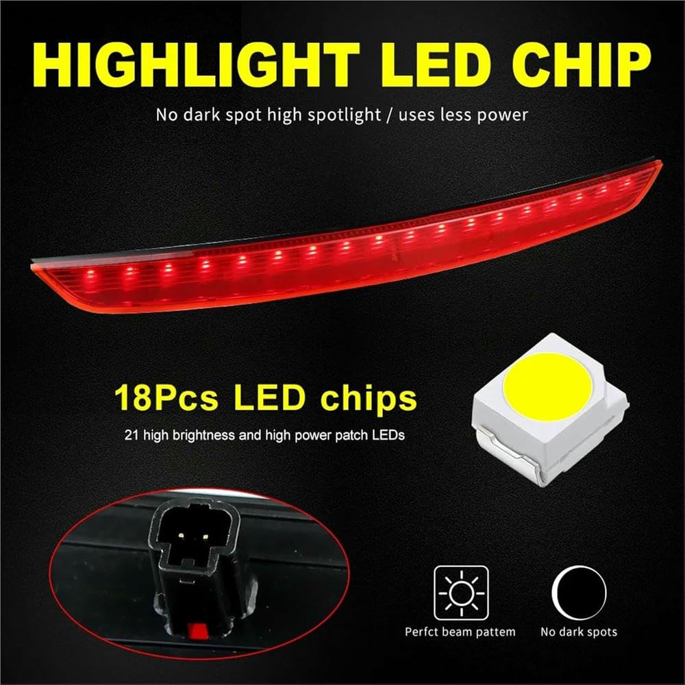 LED dritte Brems- und Rückleuchte (3. hintere Brems- und Rückleuchte), für Audi für tt tts ttrs für 8j mk2 2006-2014 8J0945097 Autoersatzteil