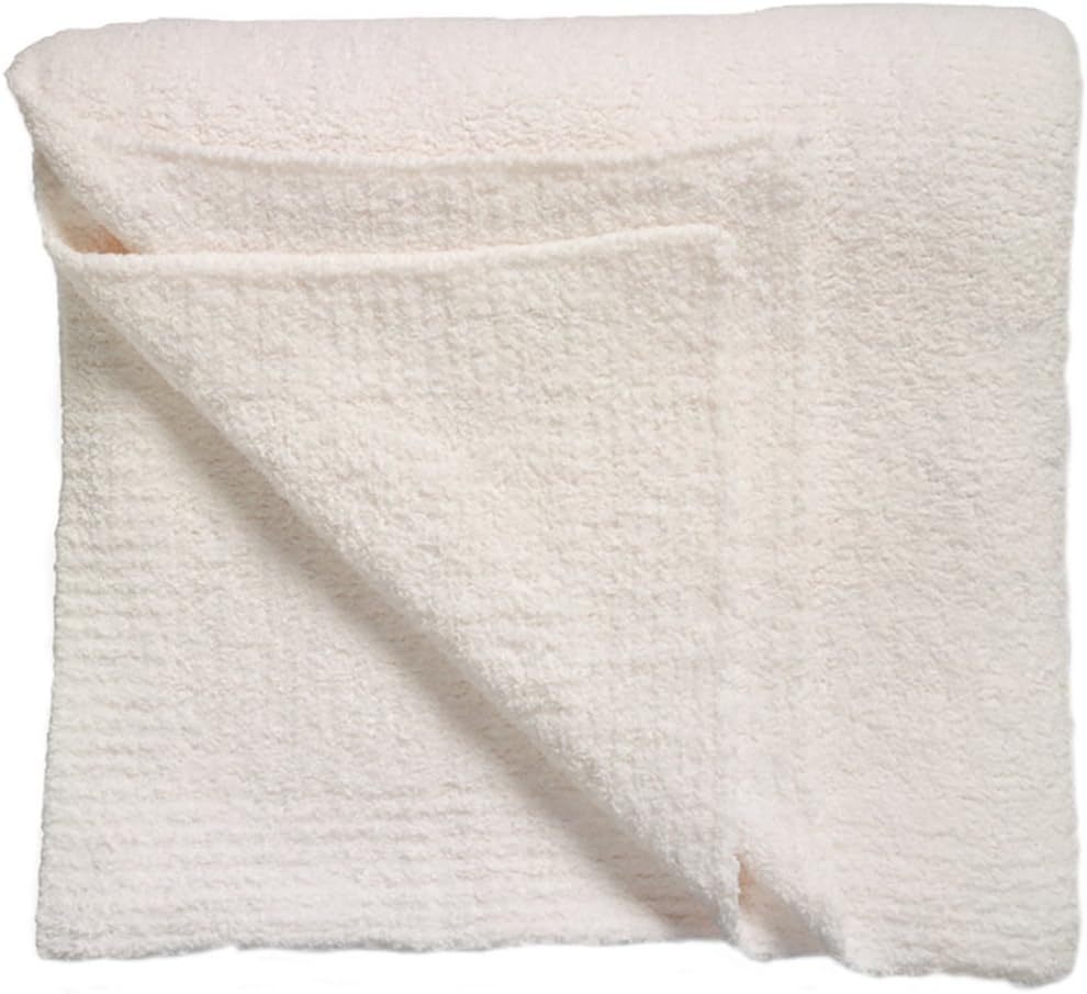 Kashwere King Blanket Solid Creme, 88" x 98"