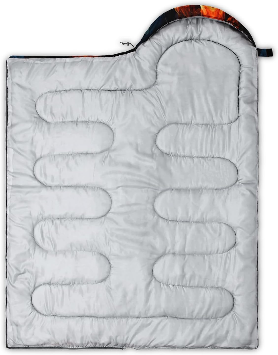 HOSIMA Dear Hunting Pattern Cold Weather Sleeping Bags for Kids Adults,Black Light Weight Waterproof Sleeping Bags for Outdoors Hiking.