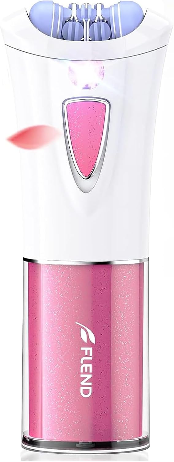 Portable Facial Hair Removal for Women, Epilator for Women, Face and Body Hair Removal Device for Legs, Bikini Line, Arms, and Face, Rechargeable and Cordless Vivena