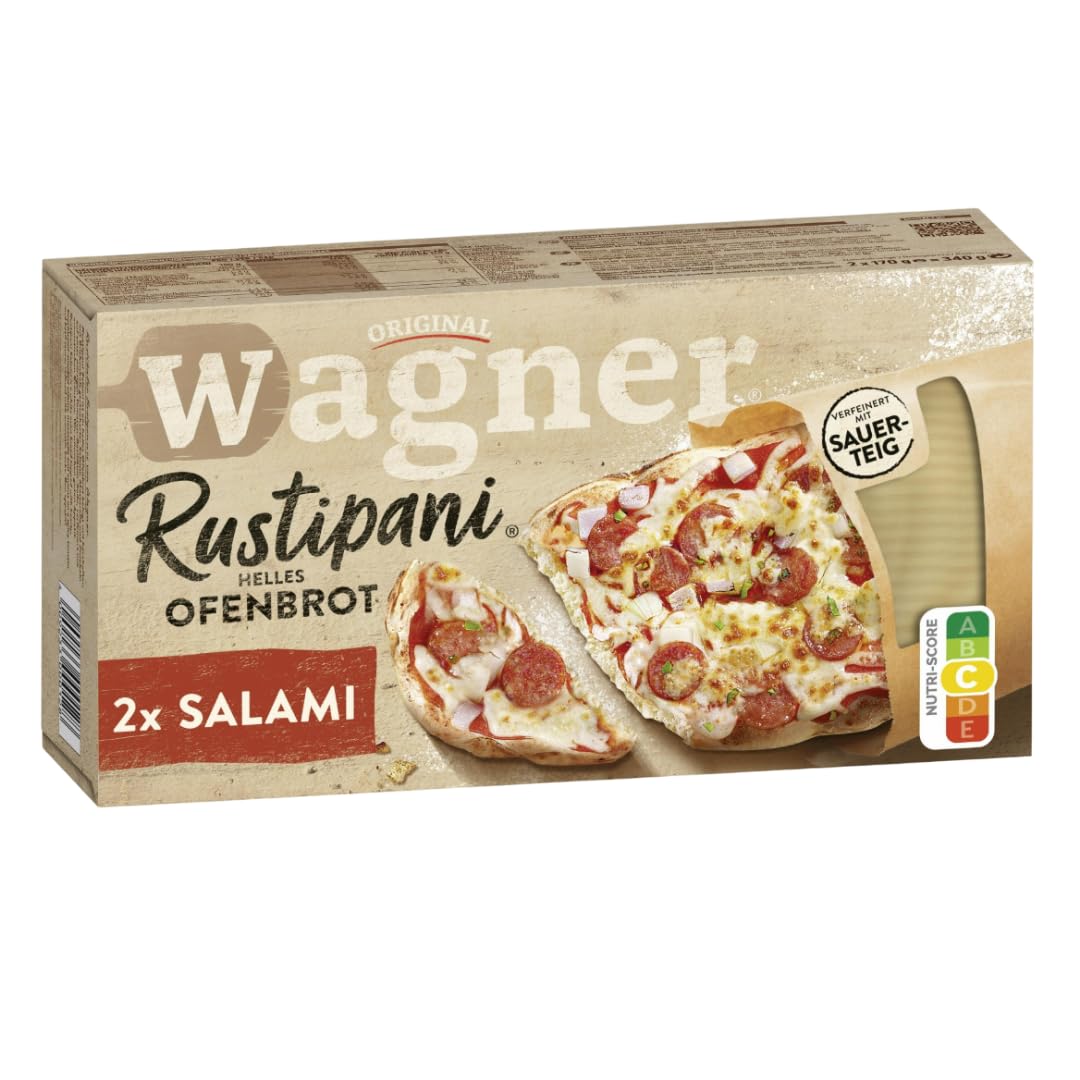 Original Wagner Rustipani Salami 170 Gramm x 4 Stück