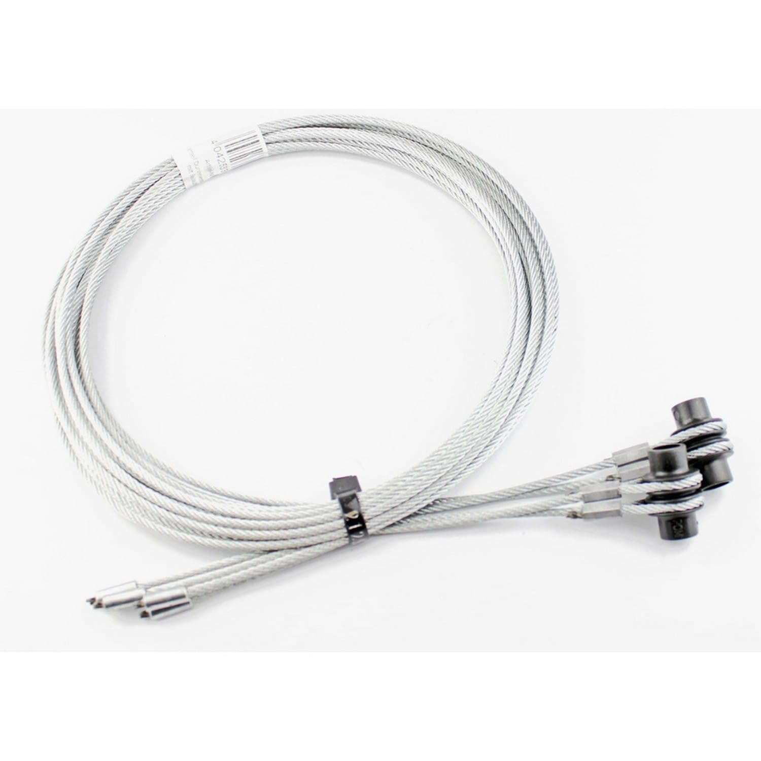 Hörmann Drahtseile Beschlag Z (Größe: 3 mm Länge, 2445 cm, aus hochwertigem Stahl, mit Seilaufnahme, langlebig und robust, für Garagentore) 3064347
