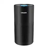 Air Purifiers for Home Large Rooms, Cobectal Air Cleaner with H14 True HEPA 3-in-1 Filter Covers up to 1650ft², Air Quality Sensor, Aroma Function & Sleep Mode, Pet Air Purifier, Black