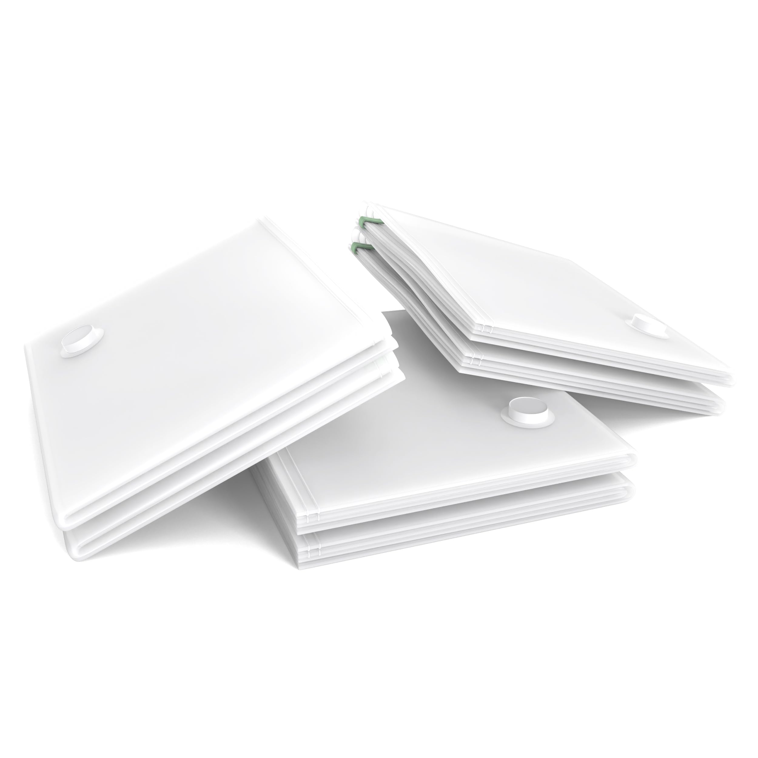 Vacuüm Opbergzakken 10-Pack - Herbruikbare Compressie Rits Zakken Voor Thuis En Reizen Groot 80x60cm Zonder Handpomp