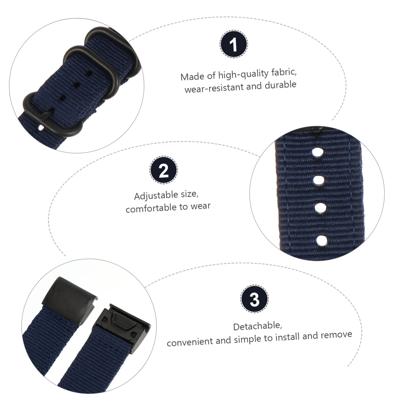 Gatuida 2 Pièces Bracelet En Nylon Reloj Inteligente Para Mujer Bracelet De Montre Pour 6X Exercice Montre Pour Femmes 6S Bandes De Sueur Reloj Deportivo Para Hombre