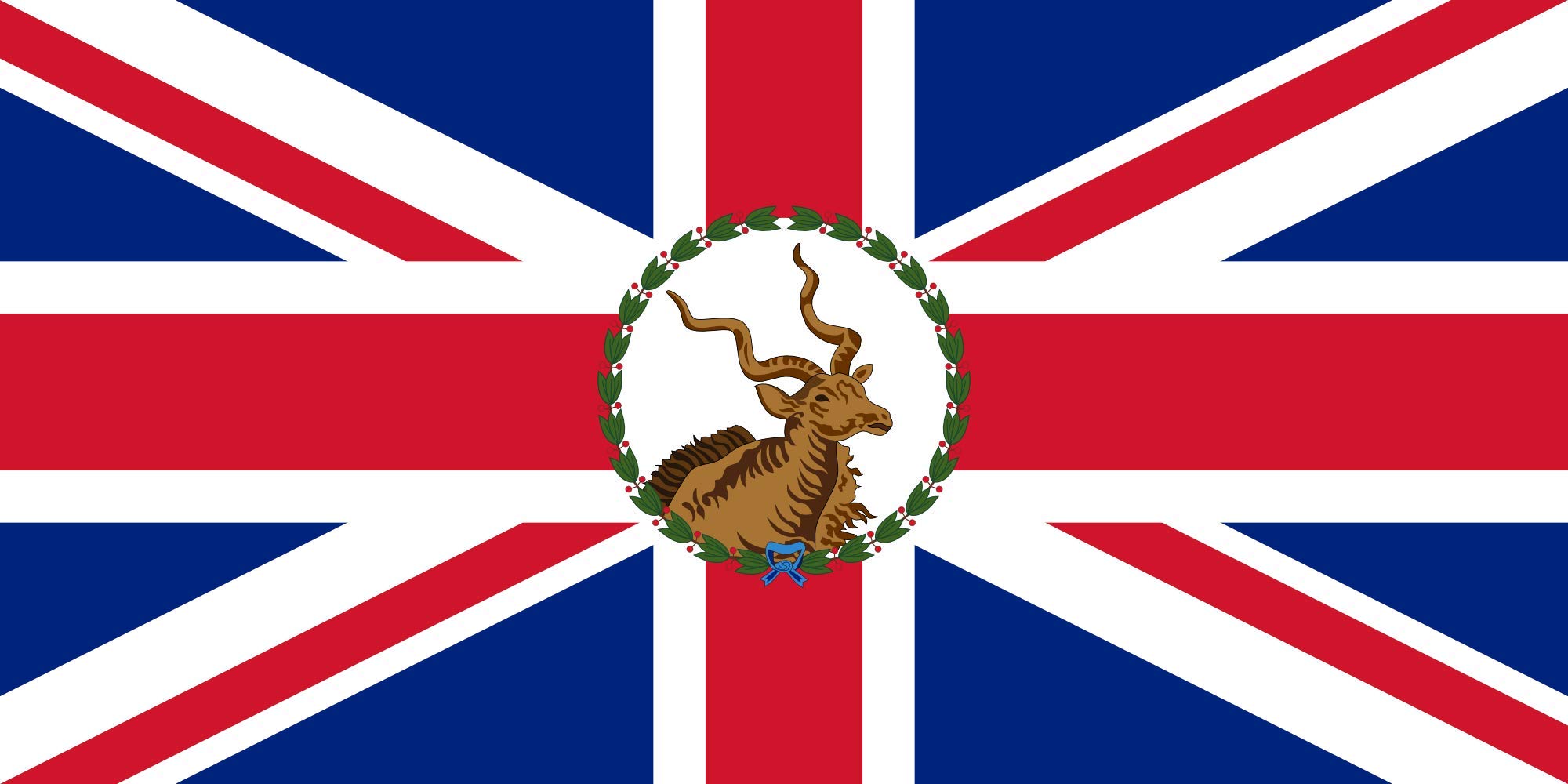 Drapeau Somaliland britannique grand format historique 1903 1950