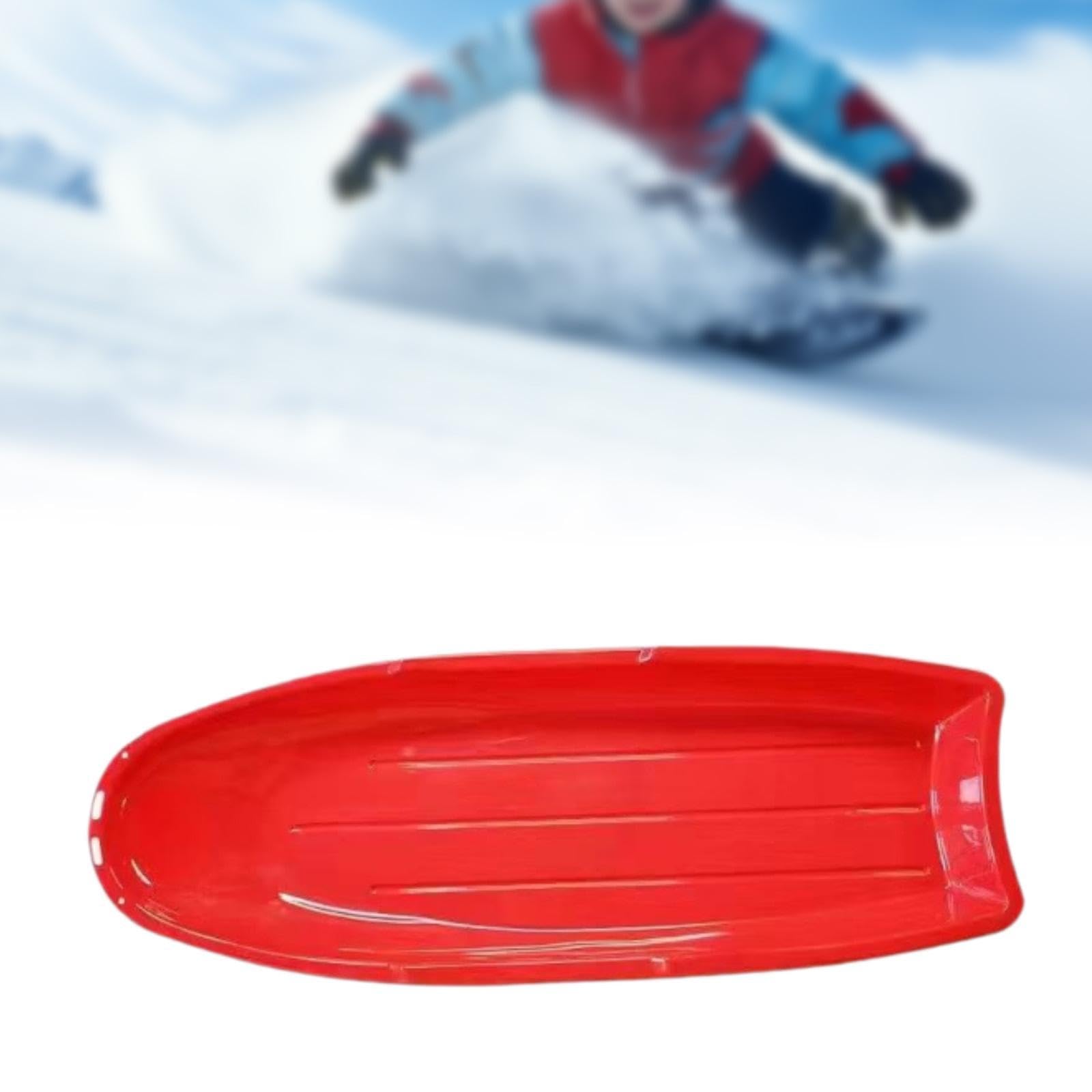 Luge à Neige, Luge de Sable, Grande Luge pour Enfants et Adultes, Luge en Herbe épaisse