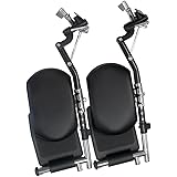 Karman+Universal+Elevating+Legrest+for+Wheelchair%2C+Black%2C+E%26J+Style