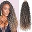 BLUONASI Goddess Locs, 18 Pouces (45 cm), Cheveux Crochetés pour Femmes ...