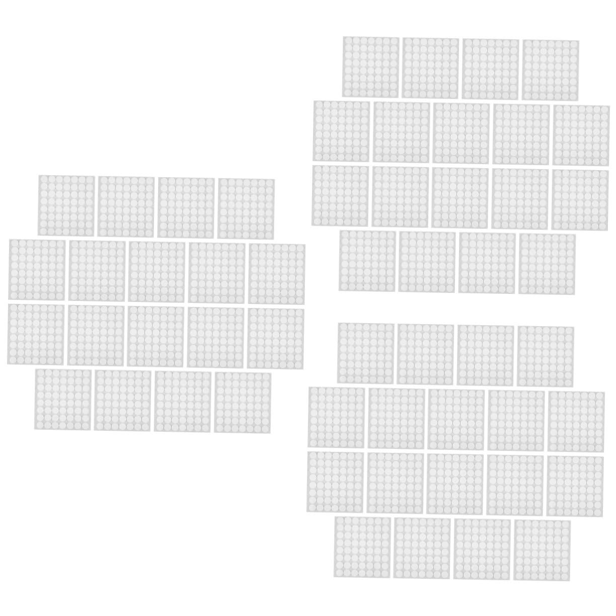 Artibetter 3 Sätze Runde Klebepunkte Selbstklebende Doppelseitige Aufkleber Für Bastelprojekte Und Wanddekoration Durchmesser Pro Blatt Für Diy Karten Und Partys 18 Blätter * 3