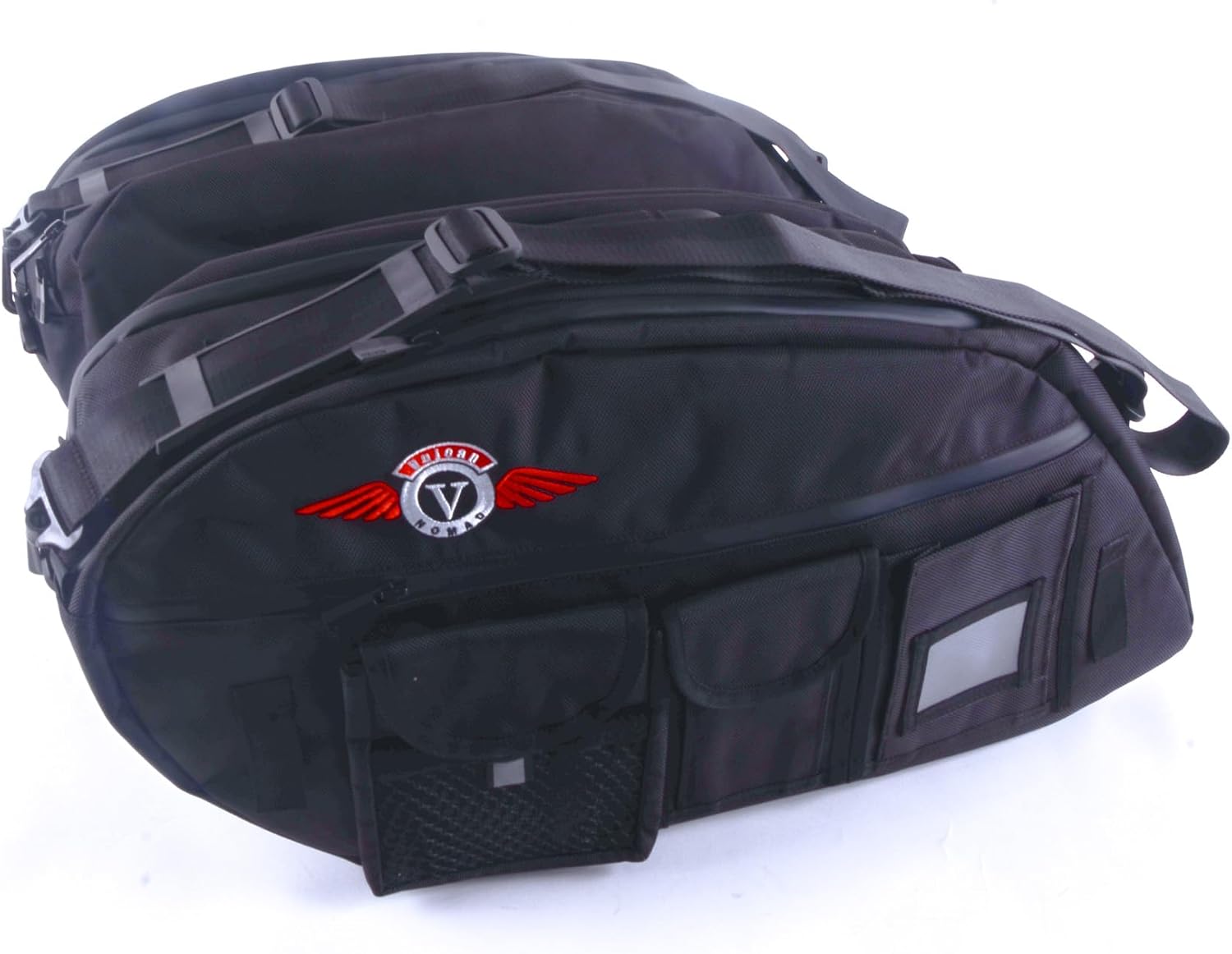 Bestem LGKA-NOMAD-SDL-D Black Deluxe Saddlebag Liners for Kawasaki Vulcan Nomad, Pair