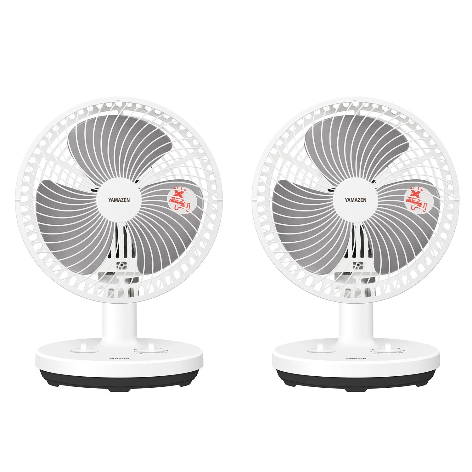 Amazon.co.jp : [山善] 【2台セット】 扇風機 卓上扇風機 小型