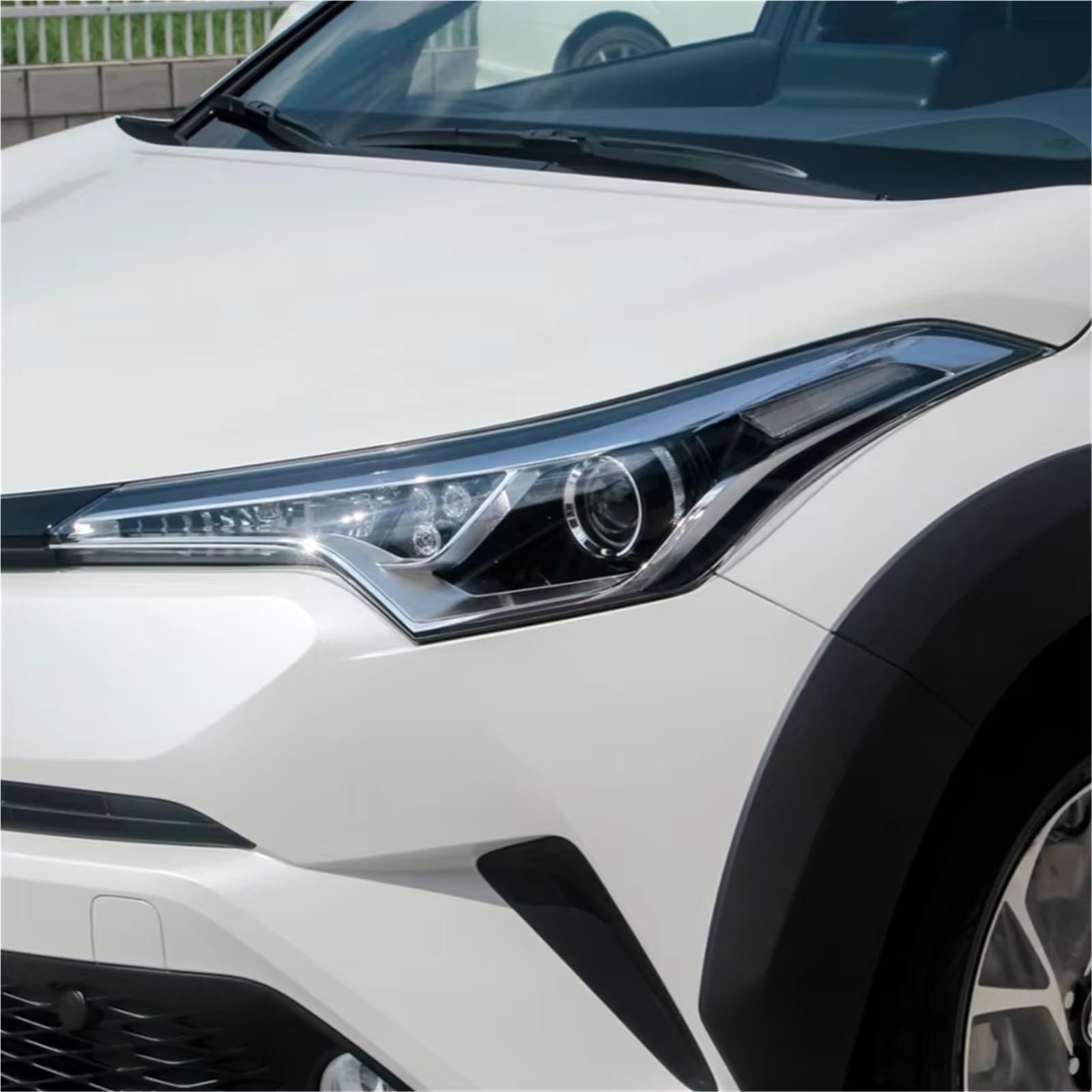 Boîtier Phare Étanche Couvercle De Lentille Phare Avant Voiture Accessoires Véhicule Pour C-HR CHR 2018 – 2020 Coque