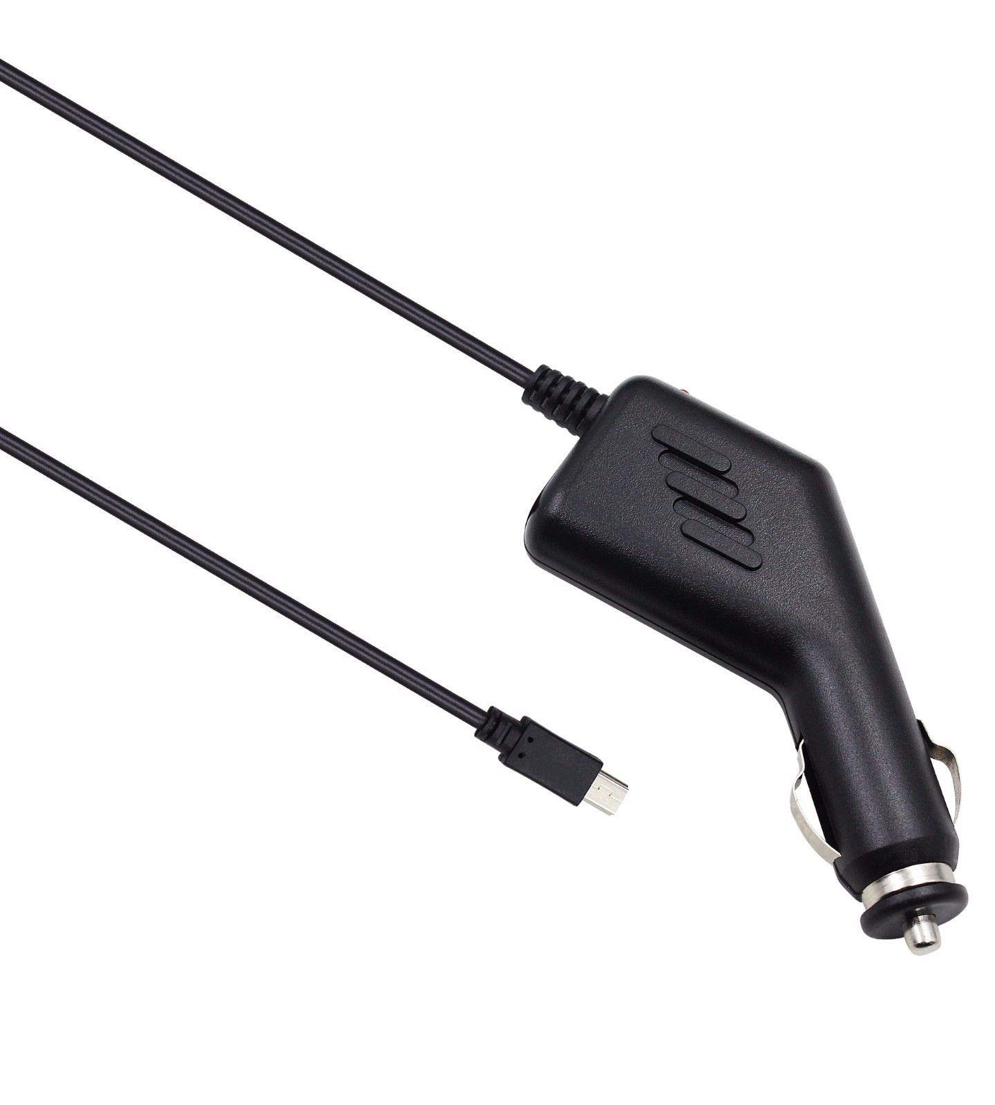 GSParts 10ft USB Car Charger Adapter Power for PAPAGO GoSafe 118 200 272 DashCam DVR