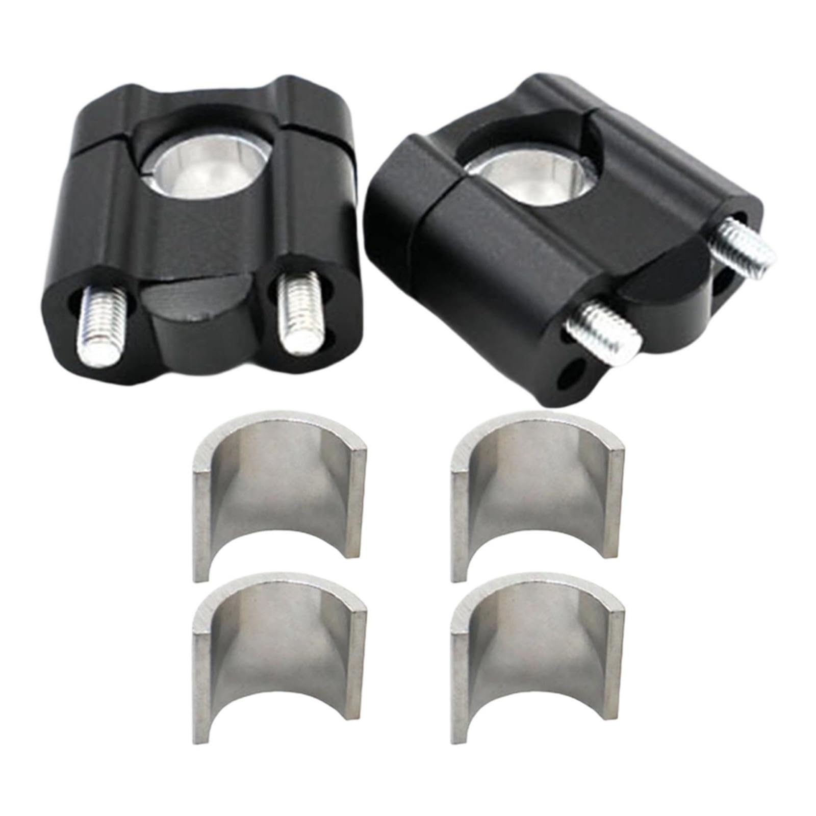 XFYESL Generic Motorcycle Handlebar Risers Parts Part Accessories 22mm/28mm Universal Handlebar risers kit(Black)