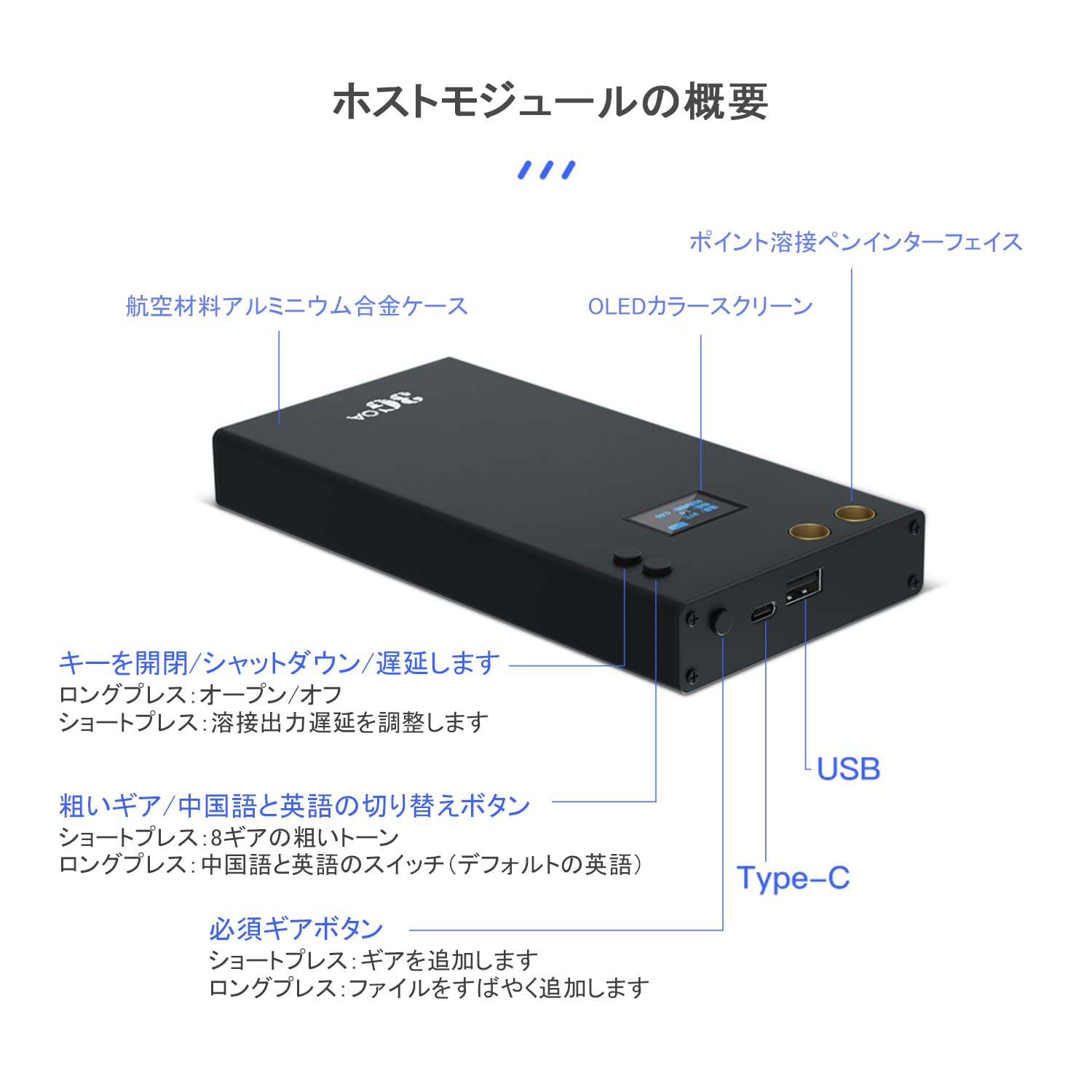 Amazon.co.jp: スポット溶接機 小型 ミニ スポット溶接機 LCD