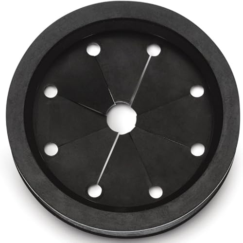 Waste King Eliminación de basura Cojín de 3 pernos, negro - 1047AMC