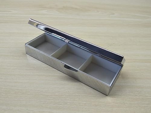 Miniatura 6 de Pastillero de playa para bolso o pastillero de bolsillo, cajas decorativas, caja de regalo, organizador de pastillas para viaje