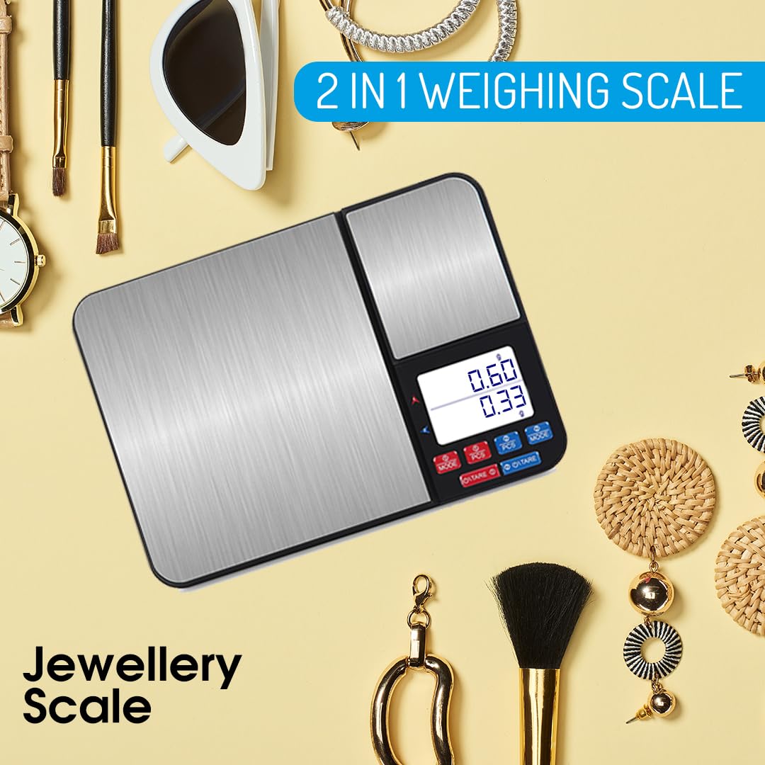 ATOM XS Digital Kitchen Scale - Dual Platform -3 ATOM XS Digital Kitchen Scale - Dual Platform -3