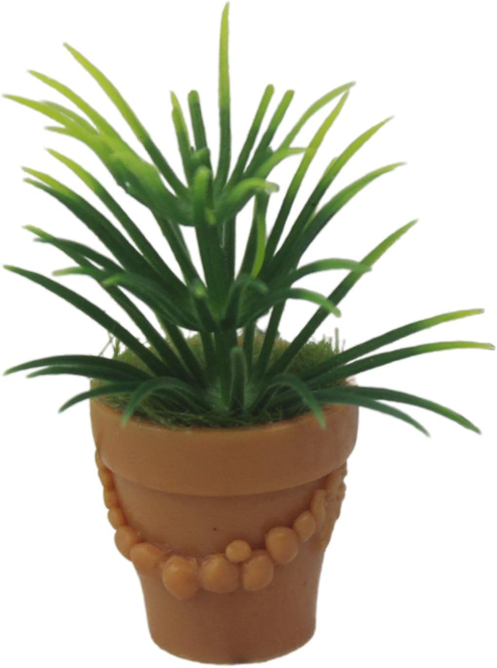 BNF®1/12 or 1/6 Dolls House Miniature Plants Green Plant in Resin Pot Style1|Dolls & Bears | Dollhouse Miniatures | Furniture & Room Items|1 Piece Miniature Green Plant