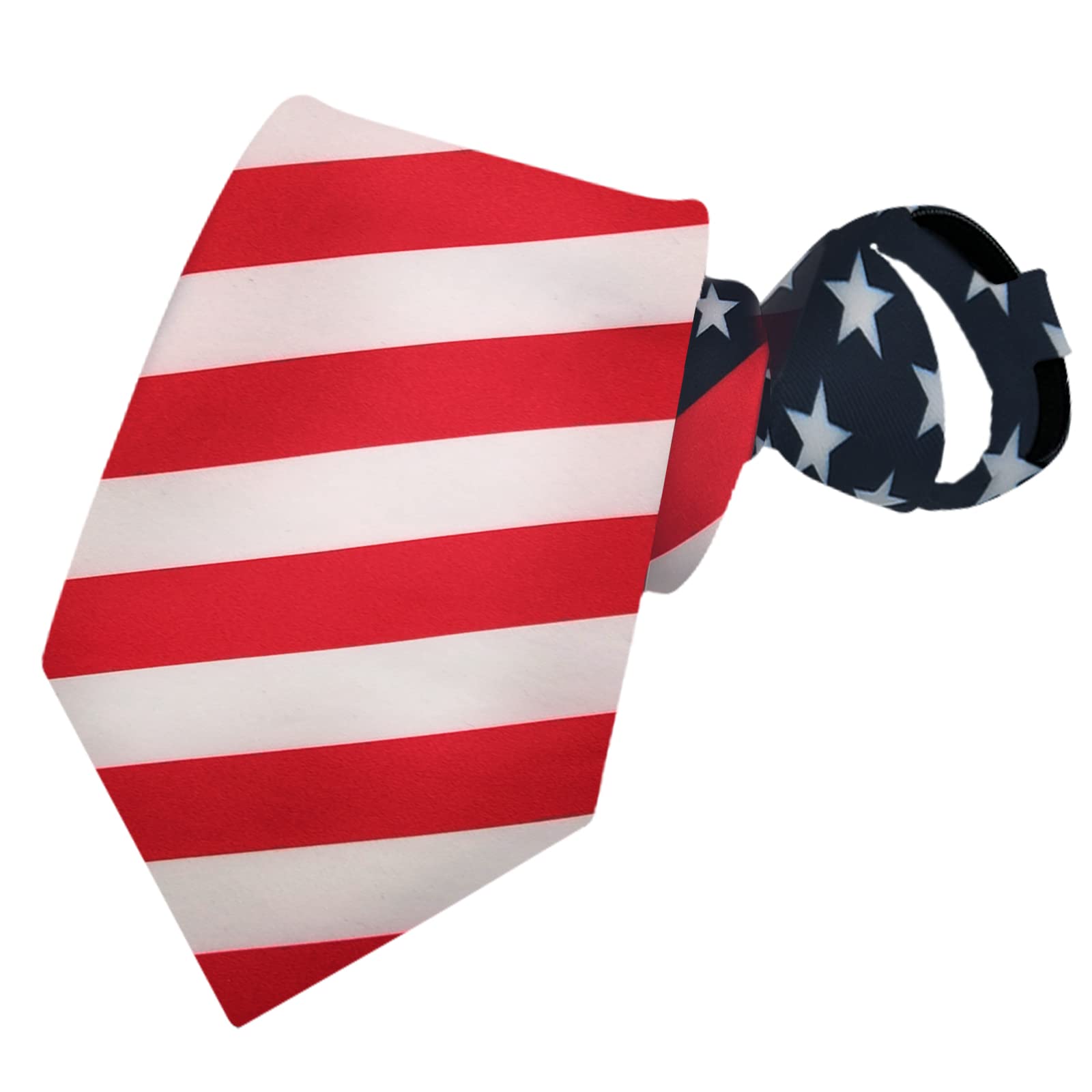 BESMODZ Men's Solid Color Zipper Ties Pretied Fine Striped Wedding Groom Necktie