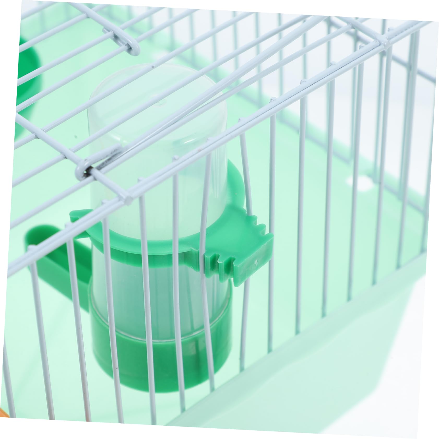 VANZACK Portable Vogelkäfig Für Sittiche Geräumiger Transportkäfig Mit Sitzstange Futterbox Und Wasserflasche Für Und Ausflüge Mit Kleinen Haustieren