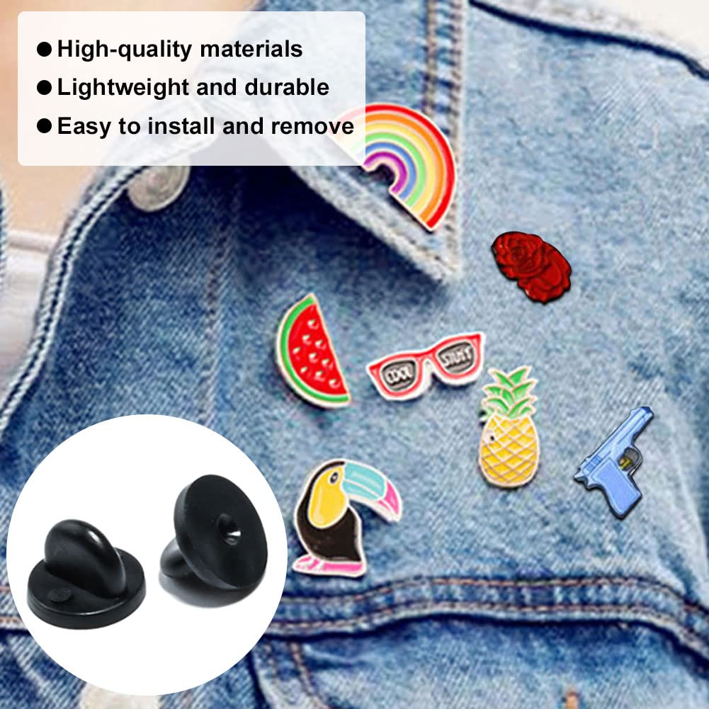 Lot De 460 Fermoirs Papillon 11,5mm Argenté Doré Noir + Attaches 10mm - Kit Complet Pour Fabrication Bijoux Et Badges