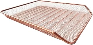 BANDEJA ORGANIZADORA MULTIUSO DE MESA DE ESCRITÓRIO ROSE GOLD