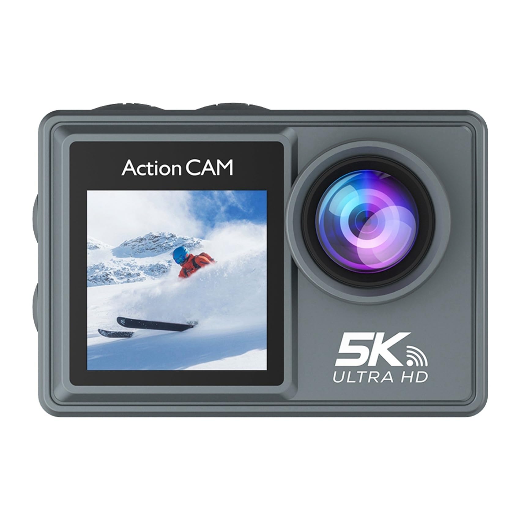 Action Camera 5K 30FPS Dual Pack per diversi sport all'aria aperta